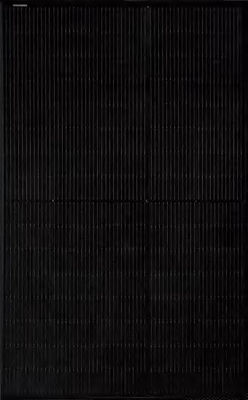 405-425w 2x40 Hücreler Tüm Siyah İki Yüzlü Güneş Modülü 182mm 16BB Yarım Hücreli Güneş Modülü