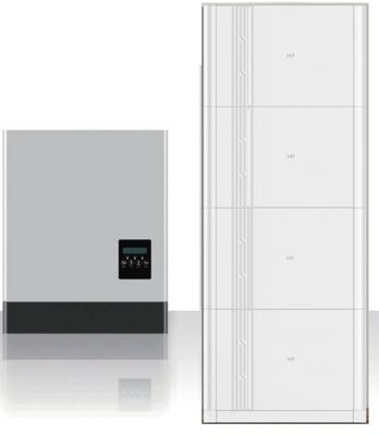 AB OEM, Lifepo4 Pilli LED Ekranı ve Çoklu Bağlantılı Inverter ile Entegre Ev Enerji Depolama Sistemi