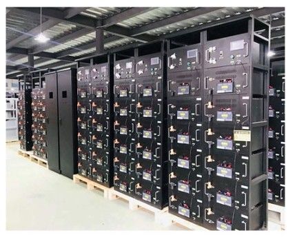 BMS ve LCD Ekran Modüler Tasarımı ile 384V Yüksek Voltajlı Lityum İyon Pil