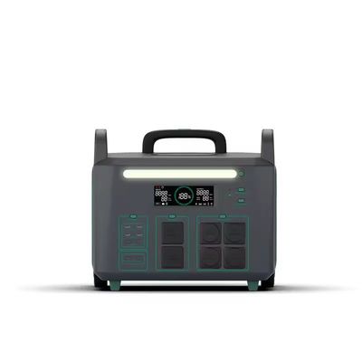 ATZ 3600W Taşınabilir Güç Santrali AB Çoklu AC Ve DC Çıkışları 230VAC Çift Tekerlekli El Düzenleme