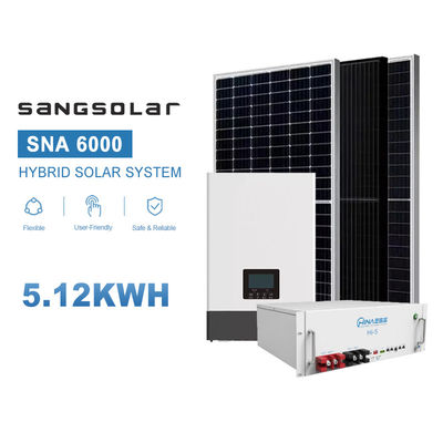 6KW 12KW 18KW Depolama 10KW Ev için tam şebeke dışı güneş pil sistemi