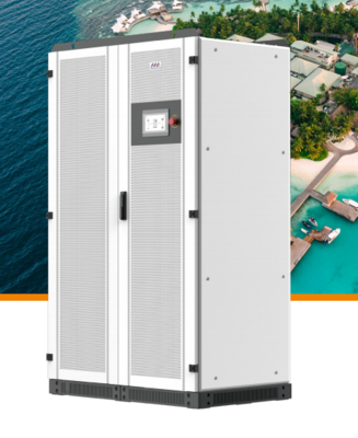 30kW Hibrit Güneş Enerjisi Evirici 208V-240V Çift MPPT Şebekeden Bağımsız