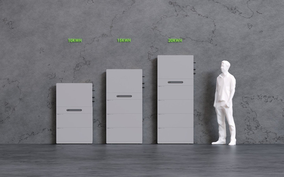 10kW Ev Güneş Inverteri 11kVA Yedek 404-850V MPPT Ultra Kompakt