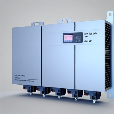30kW 480V Yüksek Bacak Delta Hibrit İnvertör, Endüstriyel Uygulamalar için Çift MPPT ve Ayrık Faz Çıkışı
