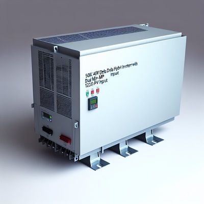 Endüstriyel güç sistemleri için çift MPPT ve 120kW PV Girişi ile 50kW 480V Yüksek Bacaklı Delta Hibrit Inverter