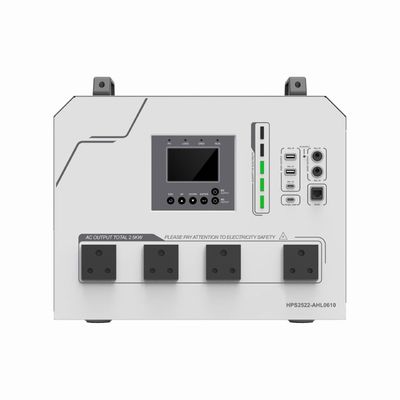 2500W Yüksek Güçlü LiFePO4 Pil Yedekleme Sistemi, 102Ah Kapasite ve Ev ve İşletmeler için 60A MPPT